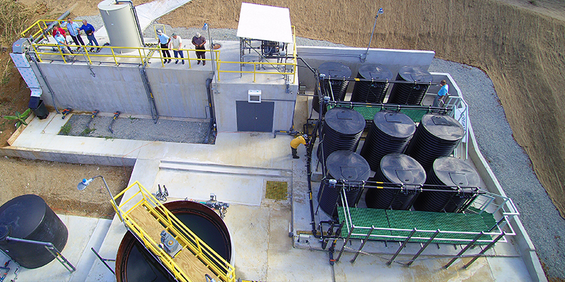 Municipal WWTP with MABR Technology on St. Thomas