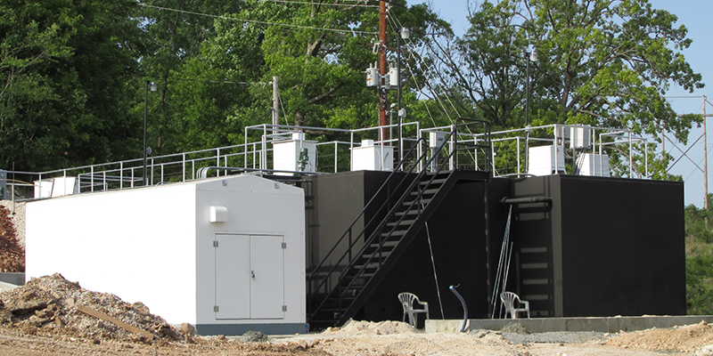 Packaged Wastewater Treatment for Lakeside City