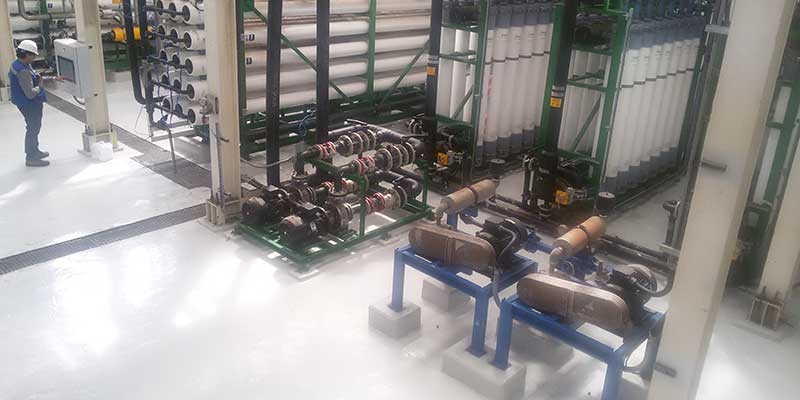Seawater Desalination to Supply Flue Gas Desulfurization System