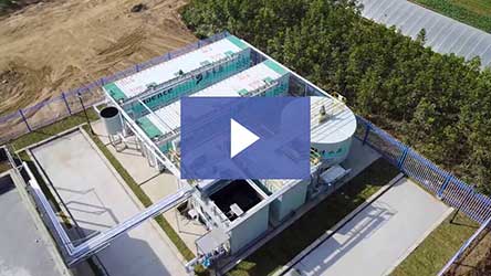 Aspiral™ 300 m³/day Installation for Rural Wastewater Treatment