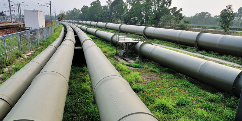 Long Water Pipelines