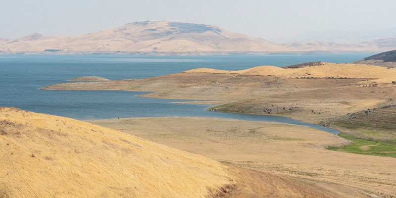 San Luis Reservoir in California