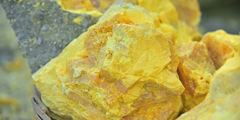 Sulfur Crystals
