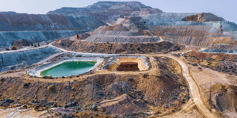 Overview of a Copper Mining Operation
