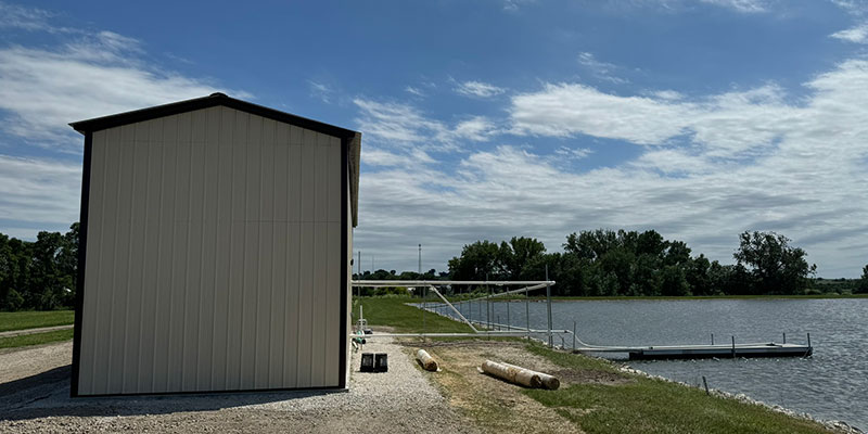 Aspiral™ M2+ at Lagoon Wastewater Treatment Site