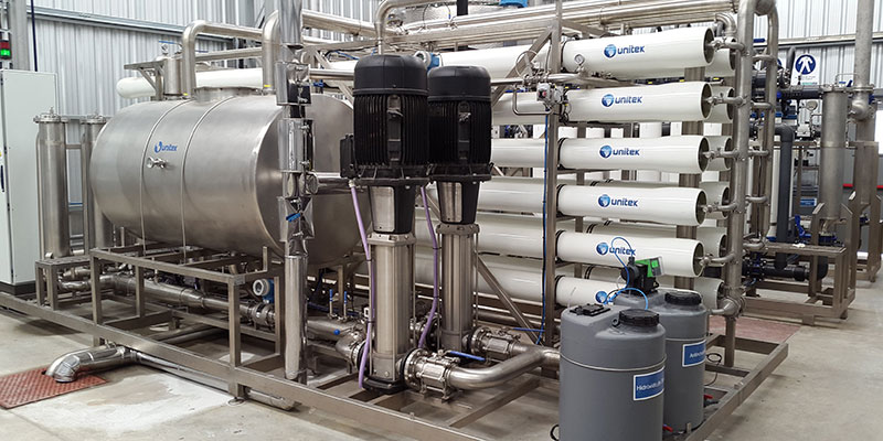 Commercial Water Treatment Plant
