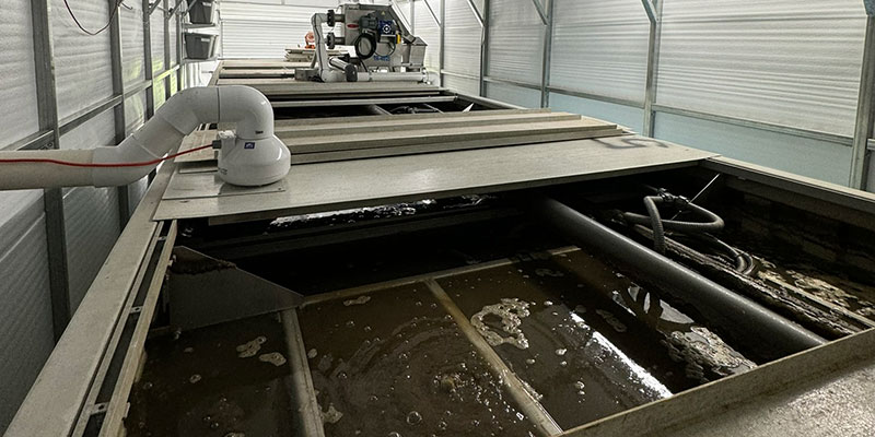 Aspiral™ M2+ at Lagoon Site