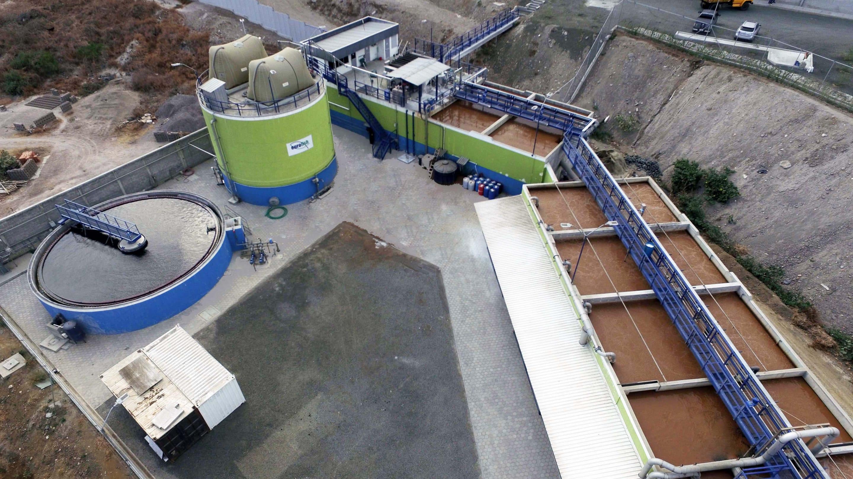 Anaerobic Digestion Plant at Food Processing Facility