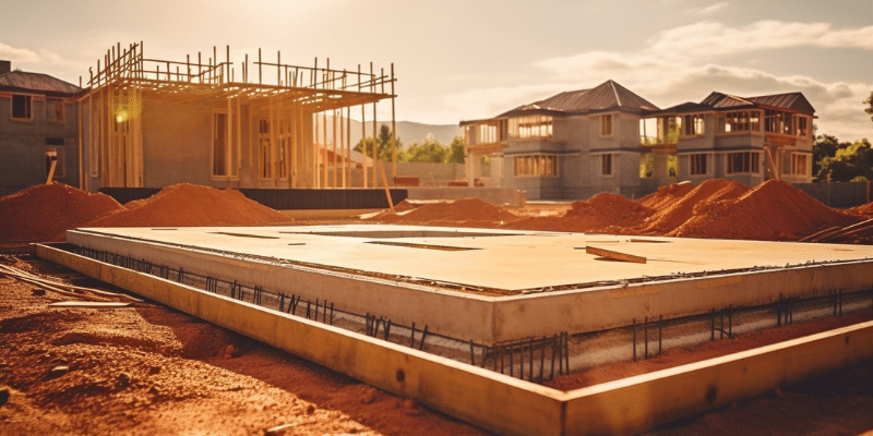 A Residential Development Under Construction