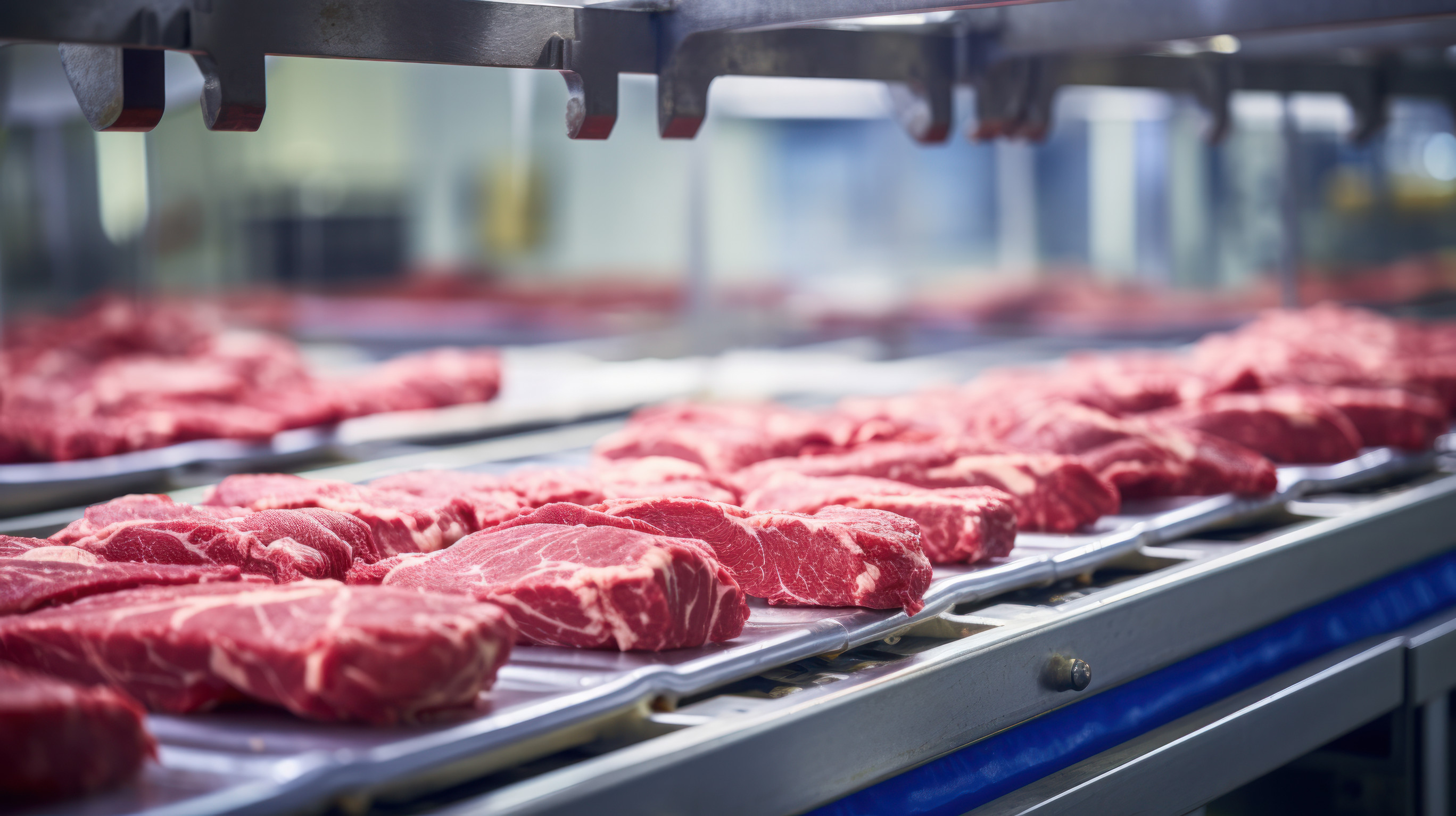 Industrial Wastewater Into Resource Raw Meat in Industrial Processing Facility