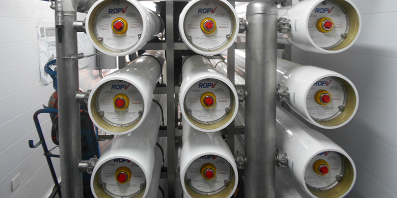 Soluções para produção de água de alta pureza em cogeração de energia | Fluence Produção de água desmineralizada para usina de cogeração de energia