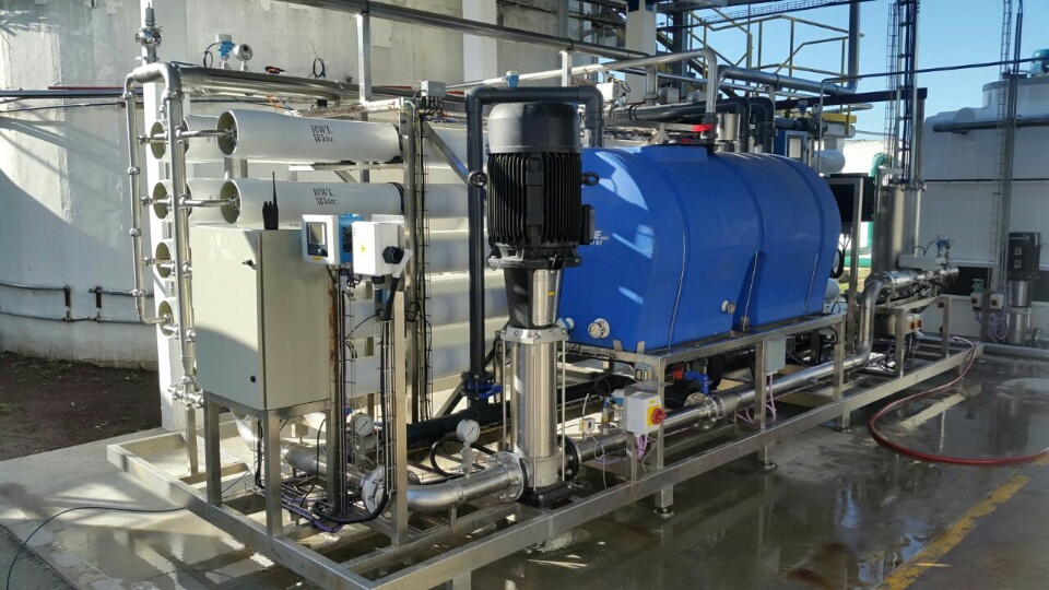 Planta de tratamiento de efluentes industriales para reúso en industria cervecera