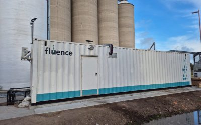 Planta de Tratamiento de Agua Potable para Procesos Industriales Montada en Contenedor