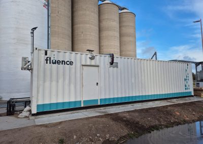 Planta de Tratamiento de Agua Potable para Procesos Industriales Montada en Contenedor