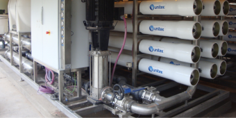 Producción de Agua Demi para alimentar Calderas de Alta Presión para Co-generación de Energía Eléctrica.