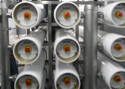 Producción de Agua Demi para planta de Co-Generación de Energía