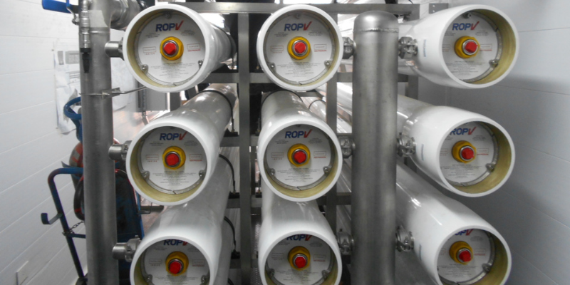 Producción de agua desmineralizada para planta de co-generación de energía