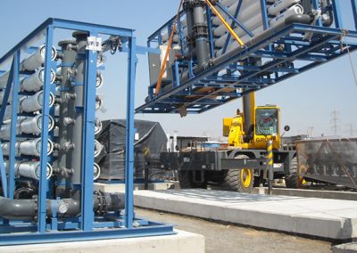 Planta de água Desmineralizada a Partir da Água do Mar