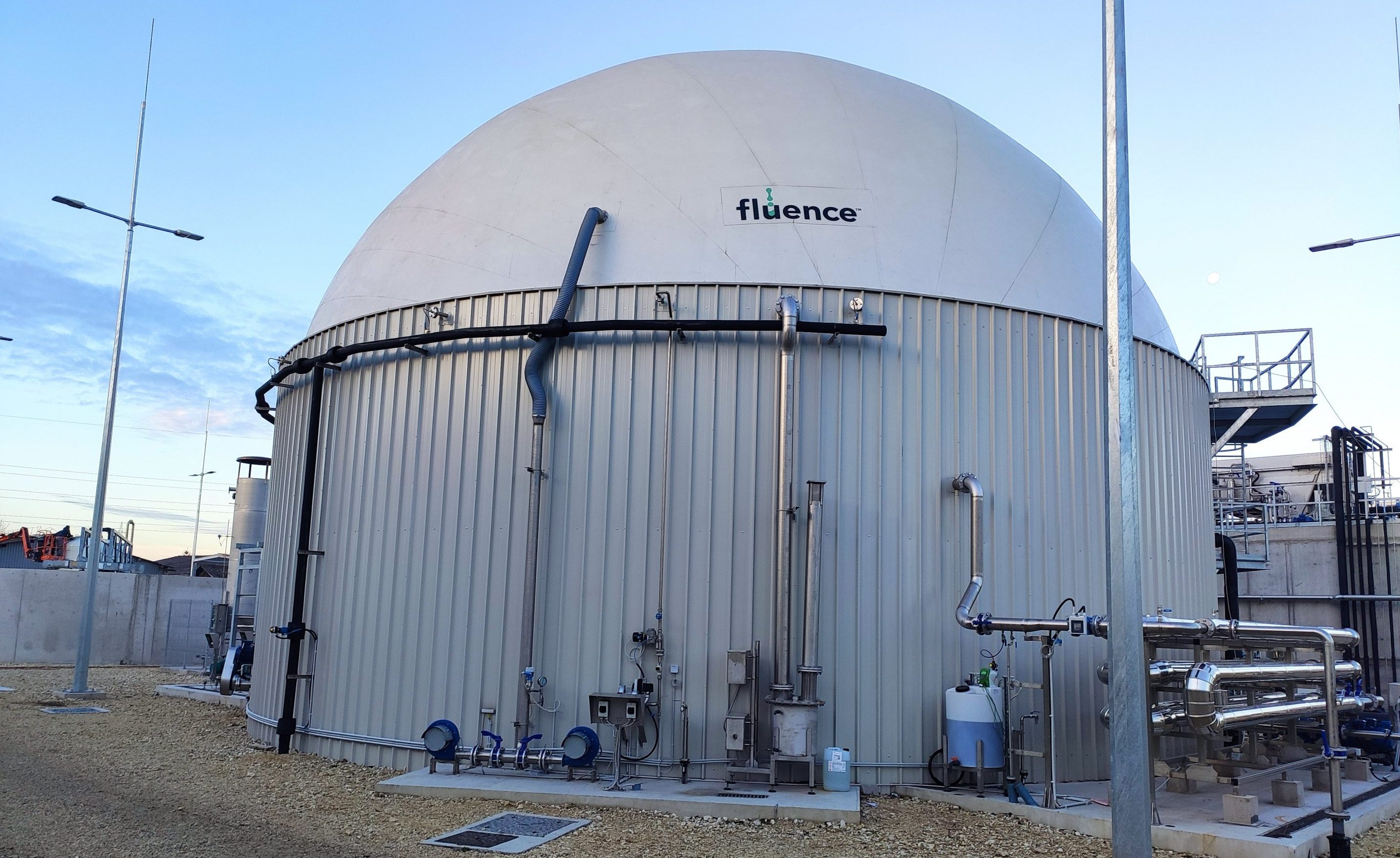 Treating DAF Sludge With Anaerobic Digestion Anaerobic Digestion Facility Producing Biogas